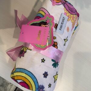 Barbie NWT groovy Beach Towel POSH PEANUT love retro 70s 80s 90s Christmas gift